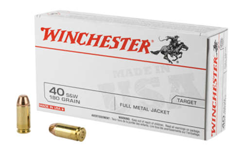 Ammunition Winchester Ammunition USA WIN USA 40SW 180GR FMJ 50/500